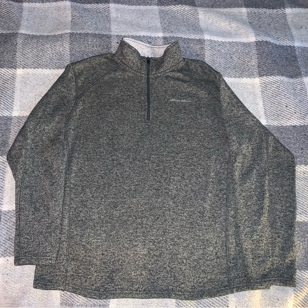 NWOT Eddie Bauer Quest Fleece Quarter Zip Pullover